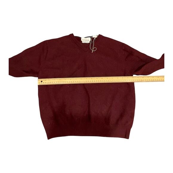 Weatherproof Merino Wool Sweater XL Women Maroon - Picture 3 of 5